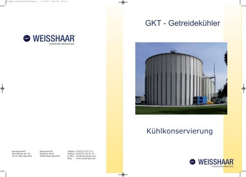 Informationen - Weisshaar GmbH & Co. KG