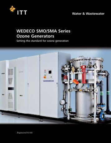 WEDECO SMO/SMA Series Ozone Generators