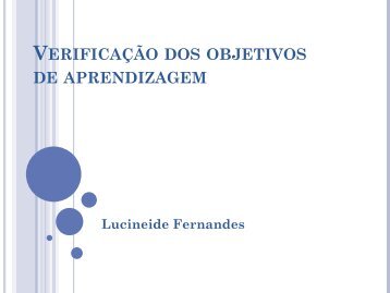 Verificação dos objetivos - Luna