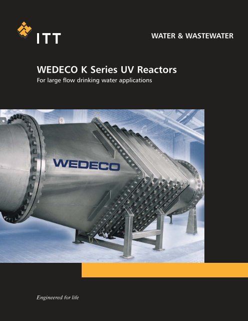 WEDECO K Series UV Reactors