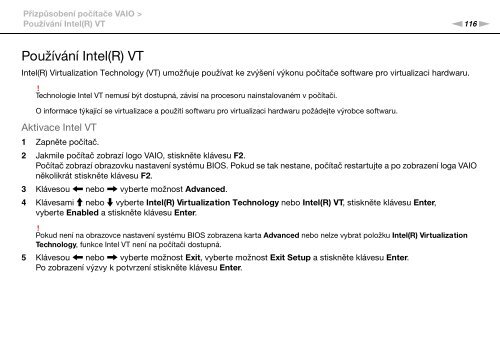 Sony VPCS11M1E - VPCS11M1E Mode d'emploi Tch&egrave;que