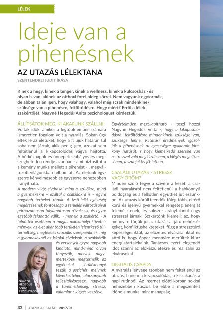 Utazik a család magazin 2017/1