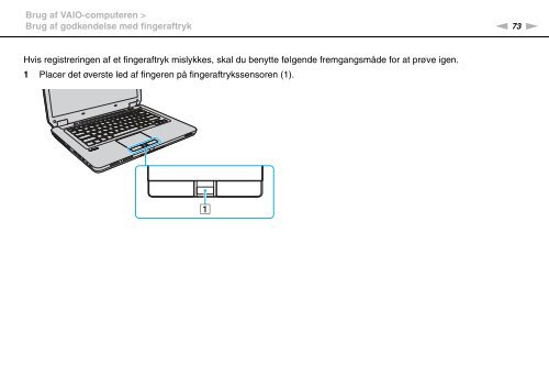 Sony VGN-CS31SR - VGN-CS31SR Mode d'emploi Danois