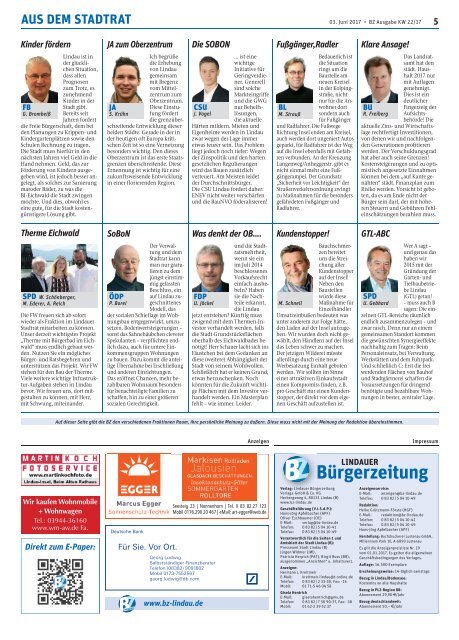 03.06.2017 Lindauer Bürgerzeitung