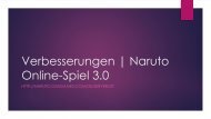 Verbesserungen - Naruto Online-Spiel