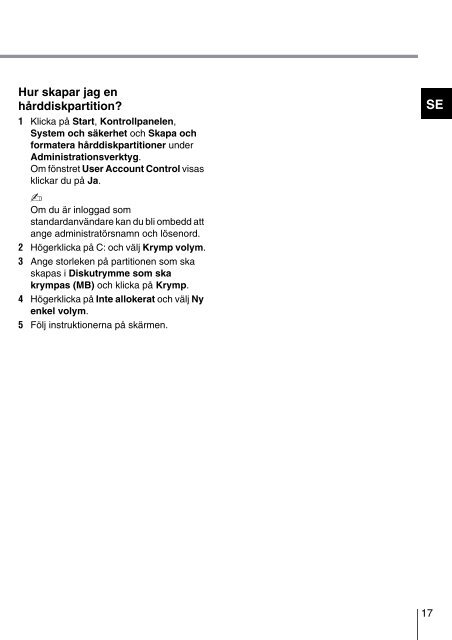 Sony VPCEH2D0E - VPCEH2D0E Guide de d&eacute;pannage Finlandais
