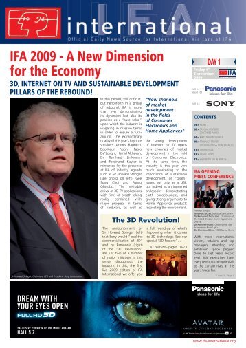 Day 1 - IFA International