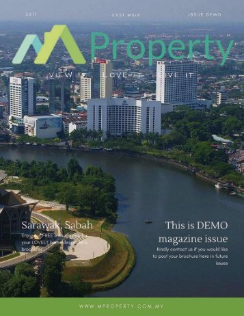 MProperty East Malaysia Magazine Demo