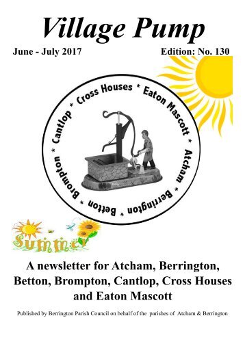 Berrington Village Pump Edition 130 (Jun - Jul 2017) Final Copy
