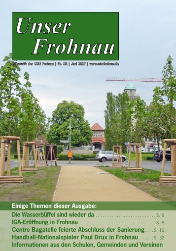 Unser Frohnau 85 (Juni 2017)