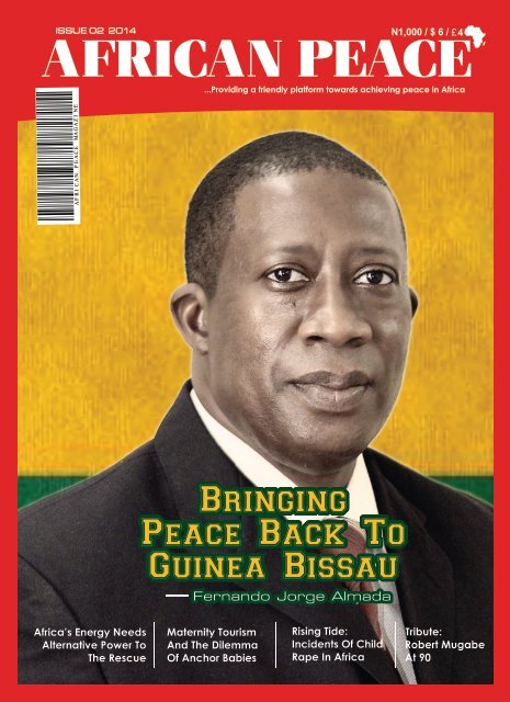 AFRICAN PEACE MAGAZINE MARCH ISSUE