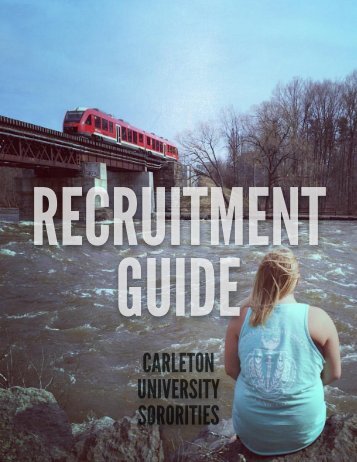Carleton Sororities Recruitment Guide 2017
