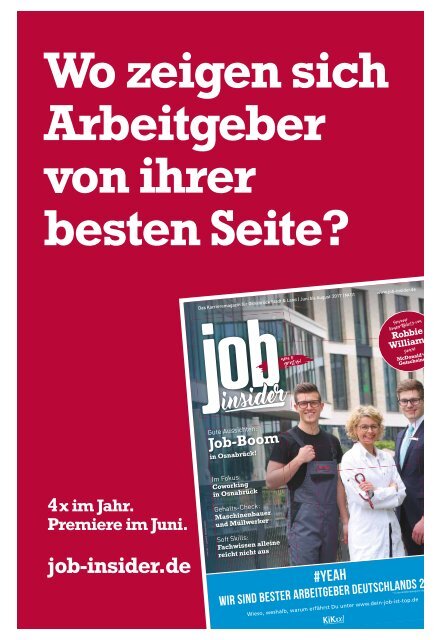 INSIDER Osnabrück // Juni 2017 // No. 407