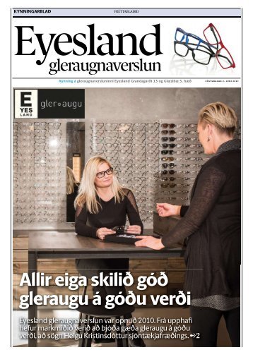 Eyesland gleraugnaverslun kynning