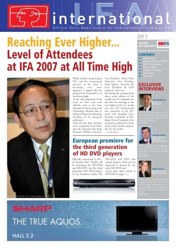 Day 5 - IFA International