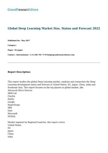 global-deep-learning--grandresearchstore