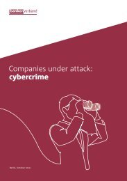 Companies under attack: cybercrime