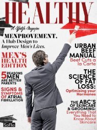 Healthy SoFlo Issue 49 - Menprovement: A Hub Design to Improve Men's Lives