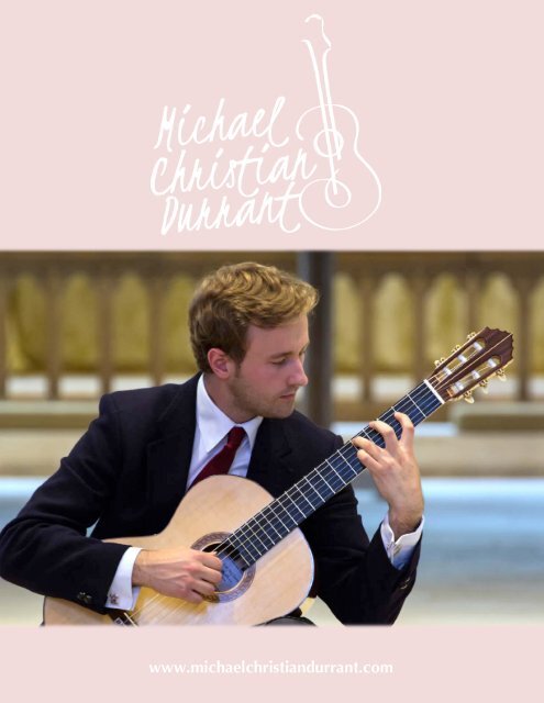 Michael Christian Durrant - Classical Guitarist