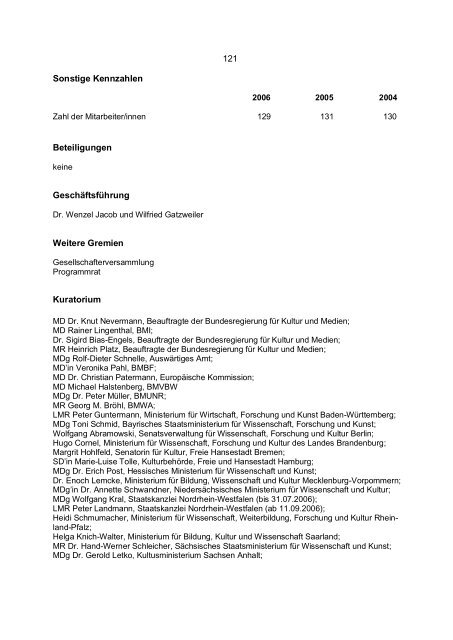 Entwurf Bericht 2006 - Finanzministerium NRW - Landesregierung ...