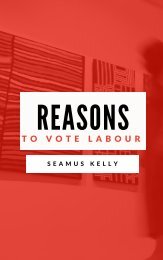 Reasons to Vote Labour by Seamus Kelly