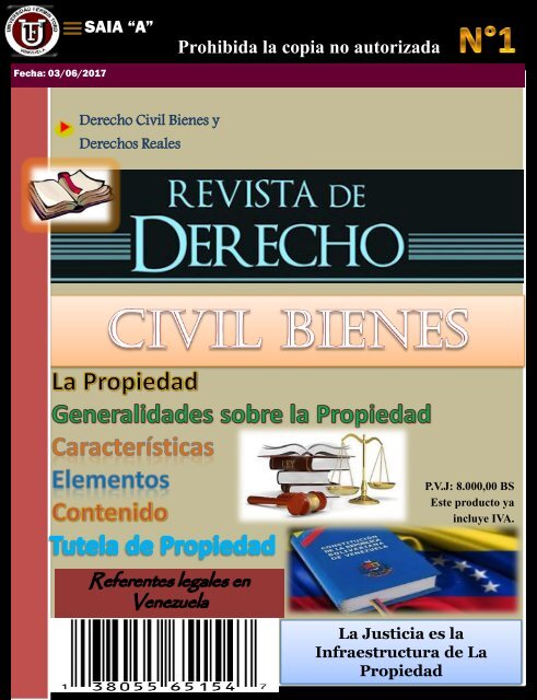 Revista de Derecho civil Bienes. PDF 