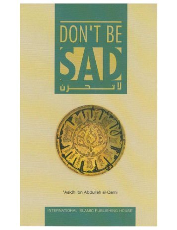 Don't Be Sad by Aaidh ibn Abdullah al-Qarni 