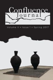 Confluence Journal Volume II, Issue 1 - Spring 2017