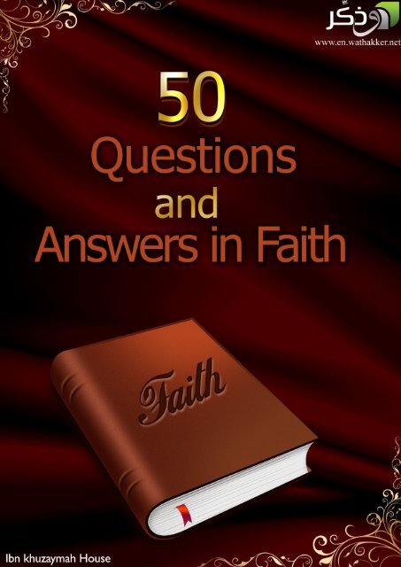 50 Questions and Answers in Faith