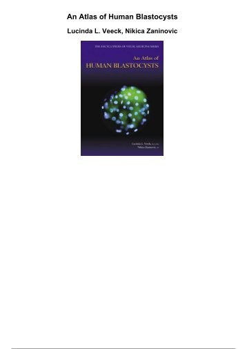 an atlas of human blastocysts