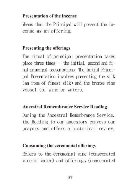 Ancestral Remembrance Service Protocol