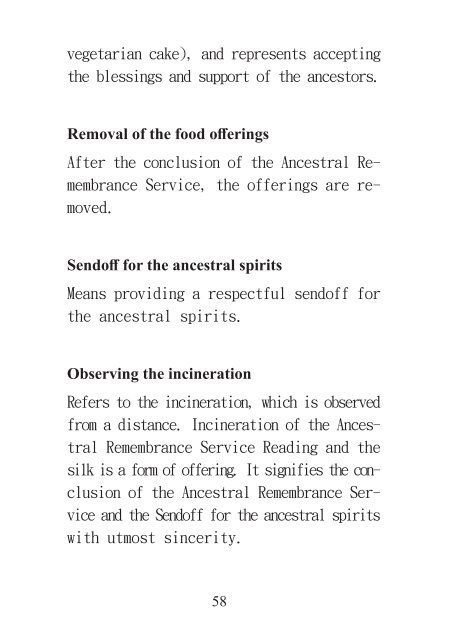 Ancestral Remembrance Service Protocol