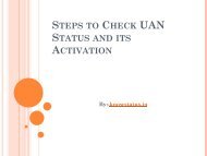 Steps to Check UAN Status and its Activation