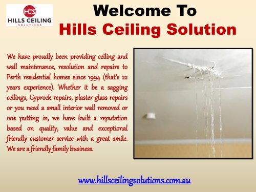 Hills Ceiling Solutions In Mundaring