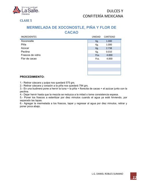 RECETARIO DULCES Y CONFITERIA MEXICANA FINAL 2017