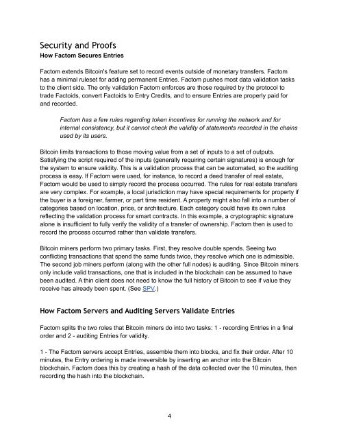 Whitepaper - Factom With Cover