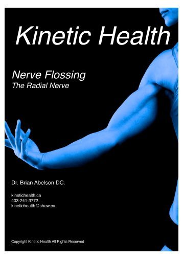 Flossing the Radial Nerve