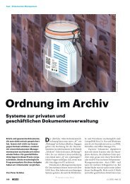 Ordnung im Archiv: Softwaretest