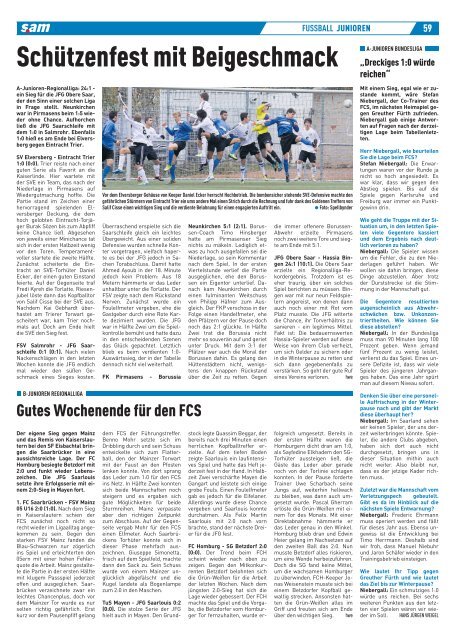 Seite 16-19 (sali).qxd - Sportvereinigung 07 Elversberg