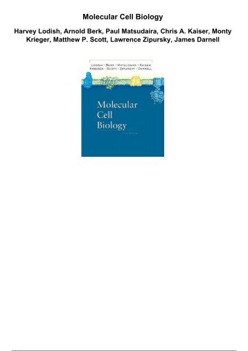 molecular cell biology (3)