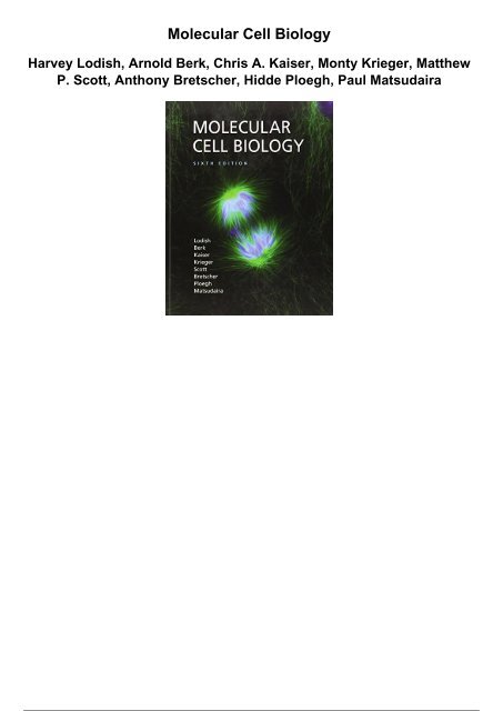 molecular cell biology (2)