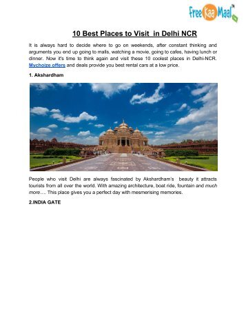 30 Places In Delhi You Must Take Your Sweetheart To On Your Next Date