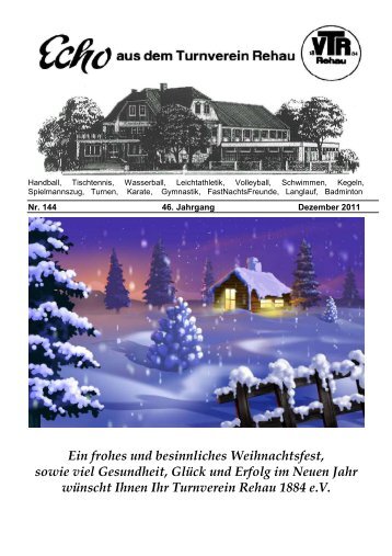 Das Dezember 2011 - TV Rehau