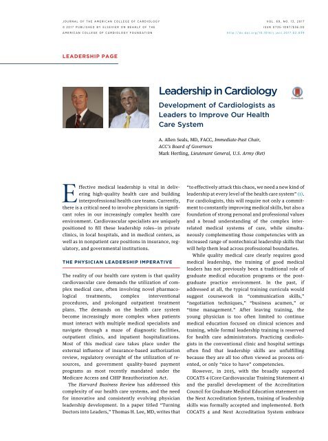 Self-Reflection - Catalyst in Cardiology