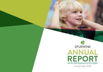 Spurwink 2016 Annual Report