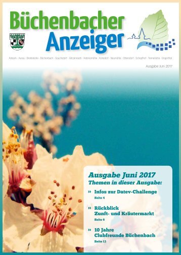 Juni 2017 - Büchenbacher Anzeiger