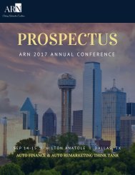 ARN 2017 Annual Conference Prospectus