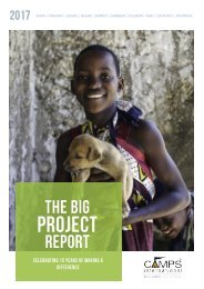 Camps International - The Big Project Report 2017