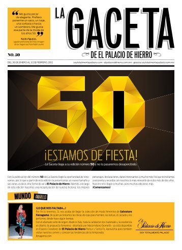 50 - La Gaceta de El Palacio de Hierro