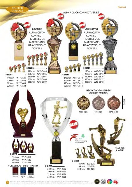 Some Really Different Trophies Winter 2017